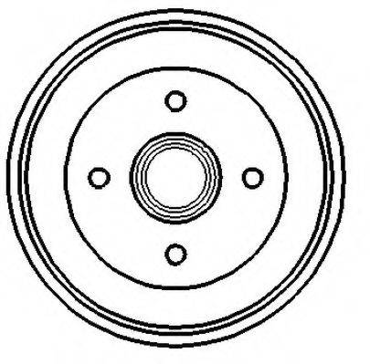 JURID 329195J Тормозной барабан