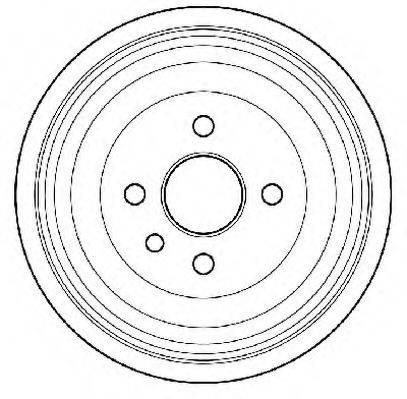 JURID 329202J Тормозной барабан