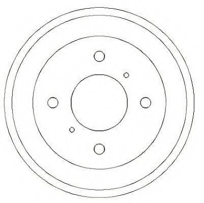 JURID 329215J Тормозной барабан