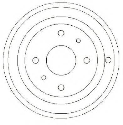 JURID 329222J Тормозной барабан