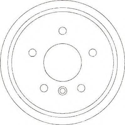 JURID 329240J Тормозной барабан