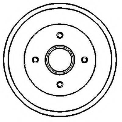 JURID 329245J Тормозной барабан