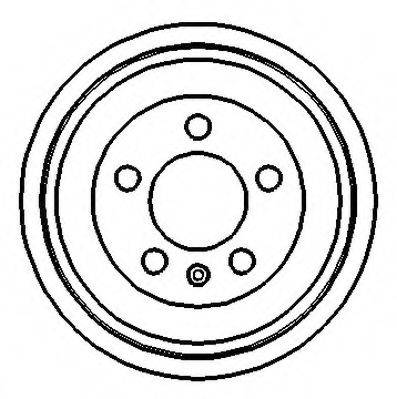 JURID 329253J Тормозной барабан