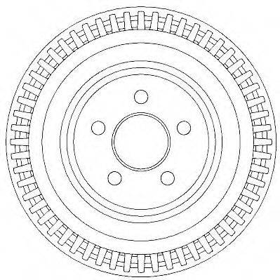 JURID 329291J Тормозной барабан