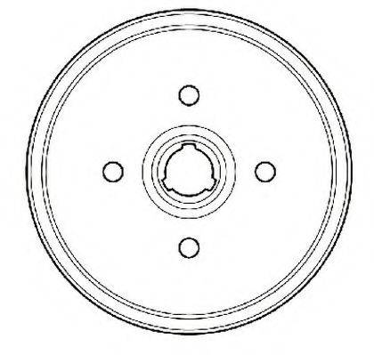 JURID 329705J Тормозной барабан