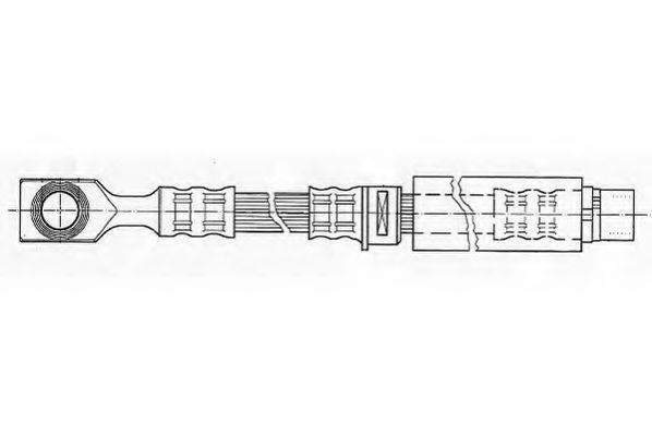 JURID 172503J Тормозной шланг