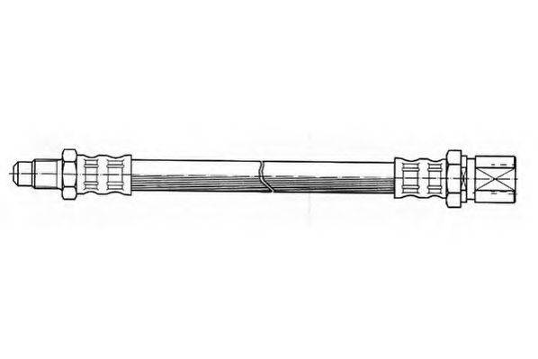 JURID 171168J Тормозной шланг