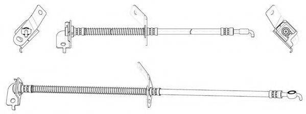 JURID 172992J Тормозной шланг