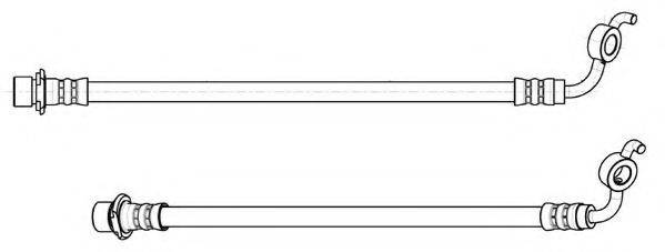 JURID 173157J Тормозной шланг