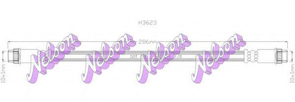 BROVEX-NELSON H3623 Тормозной шланг