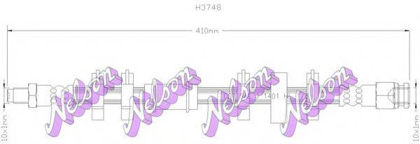BROVEX-NELSON H3748 Тормозной шланг