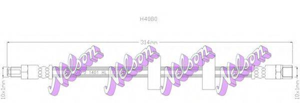 BROVEX-NELSON H4080 Тормозной шланг