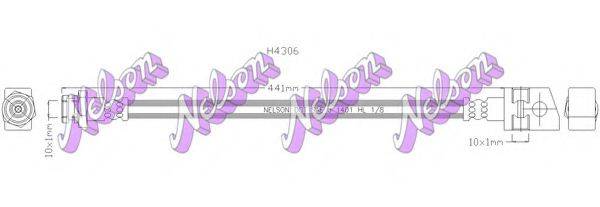 BROVEX-NELSON H4306 Тормозной шланг