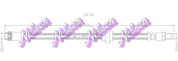BROVEX-NELSON H4330 Тормозной шланг