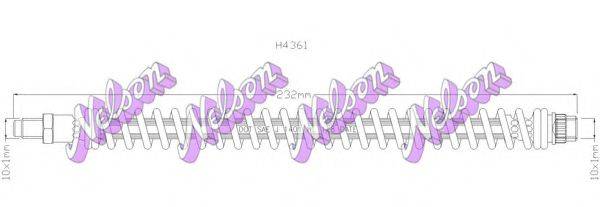 BROVEX-NELSON H4361 Тормозной шланг