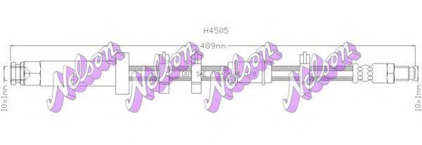 BROVEX-NELSON H4505 Тормозной шланг