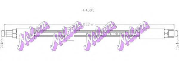 BROVEX-NELSON H4583 Тормозной шланг