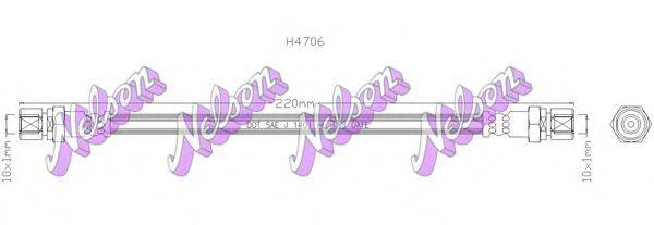 BROVEX-NELSON H4706 Тормозной шланг