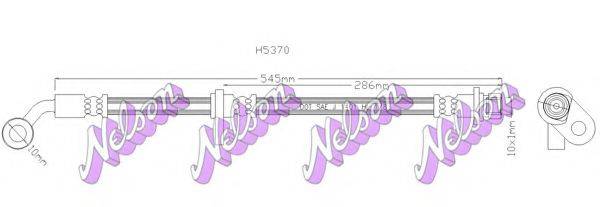 BROVEX-NELSON H5370 Тормозной шланг