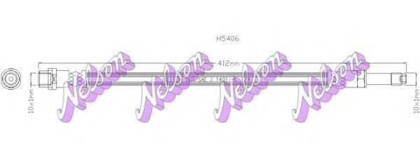 BROVEX-NELSON H5406 Тормозной шланг