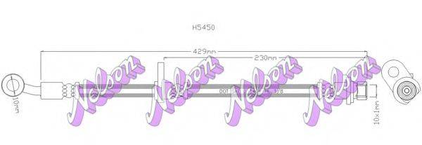 BROVEX-NELSON H5450 Тормозной шланг