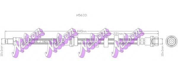BROVEX-NELSON H5633 Тормозной шланг
