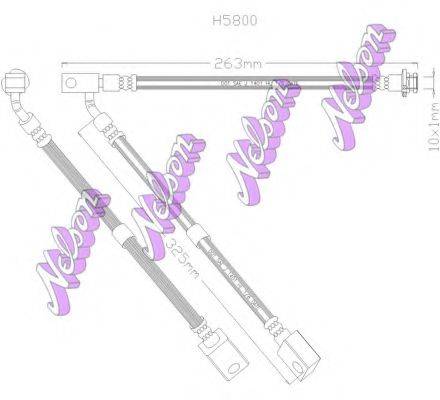 BROVEX-NELSON H5800 Тормозной шланг