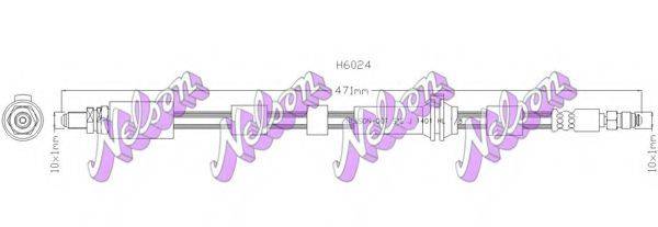 BROVEX-NELSON H6024 Тормозной шланг