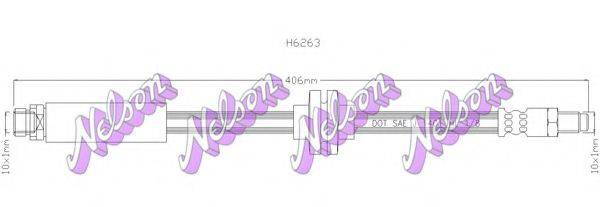 BROVEX-NELSON H6263 Тормозной шланг