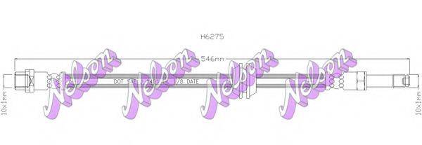 BROVEX-NELSON H6275 Тормозной шланг