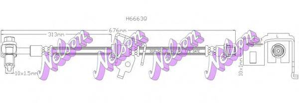 BROVEX-NELSON H6663Q Тормозной шланг