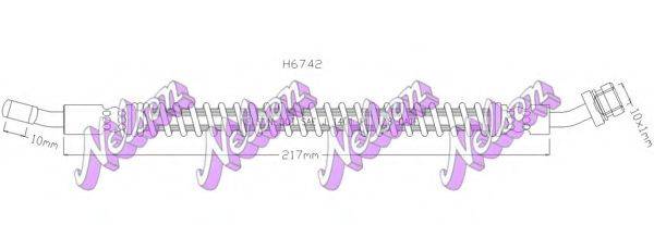 BROVEX-NELSON H6742 Тормозной шланг