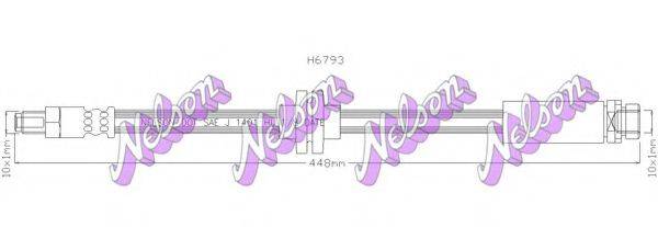 BROVEX-NELSON H6793 Тормозной шланг