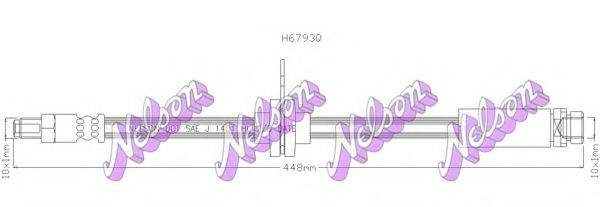 BROVEX-NELSON H6793Q Тормозной шланг