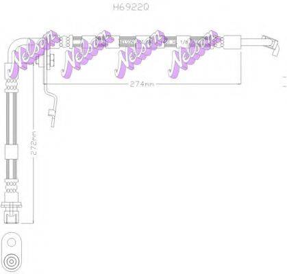 BROVEX-NELSON H6922Q Тормозной шланг