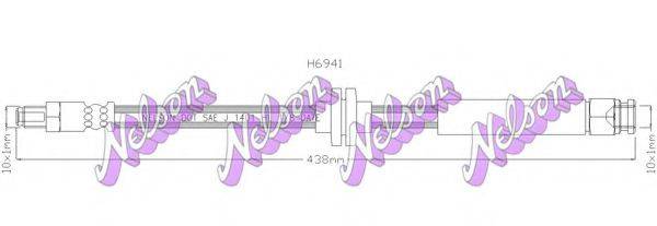 BROVEX-NELSON H6941 Тормозной шланг