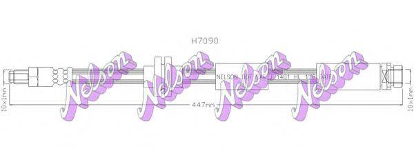 BROVEX-NELSON H7090 Тормозной шланг