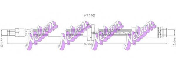 BROVEX-NELSON H7095 Тормозной шланг