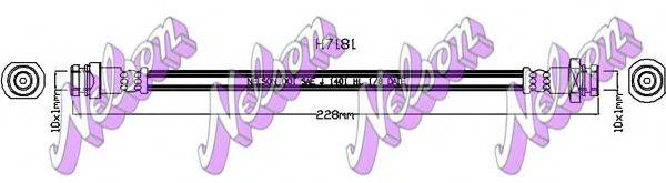 BROVEX-NELSON H7181 Тормозной шланг