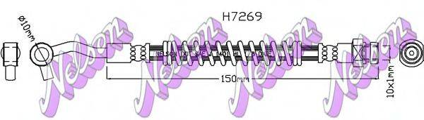 BROVEX-NELSON H7269 Тормозной шланг