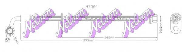 BROVEX-NELSON H7304 Тормозной шланг
