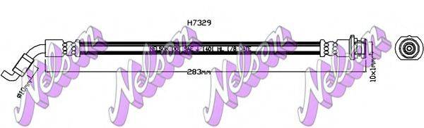 BROVEX-NELSON H7329 Тормозной шланг