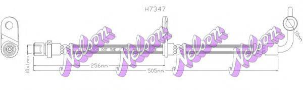 BROVEX-NELSON H7347 Тормозной шланг