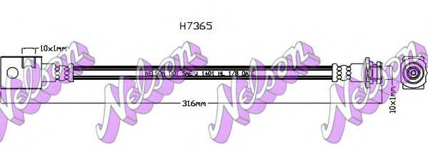 BROVEX-NELSON H7365 Тормозной шланг