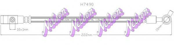 BROVEX-NELSON H7490 Тормозной шланг