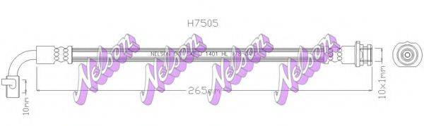 BROVEX-NELSON H7505 Тормозной шланг