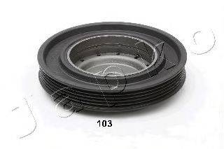 JAPKO 122103 Ременный шкив, коленчатый вал