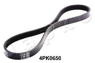 JAPKO 4PK0650 Поликлиновой ремень