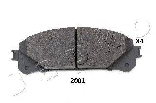 JAPKO 502001 Комплект тормозных колодок, дисковый тормоз