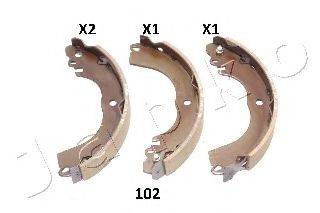 JAPKO 55102 Комплект тормозных колодок